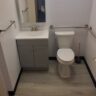 Finished Ada Bathroom With Grab Bars by JL Home Builders, Pittsburgh