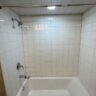 Finished White Tile Tub Shower Surround by JL Home Builders, Pittsburgh