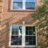 New Grid Windows On Brick Home Exterior by JL Home Builders, Pittsburgh