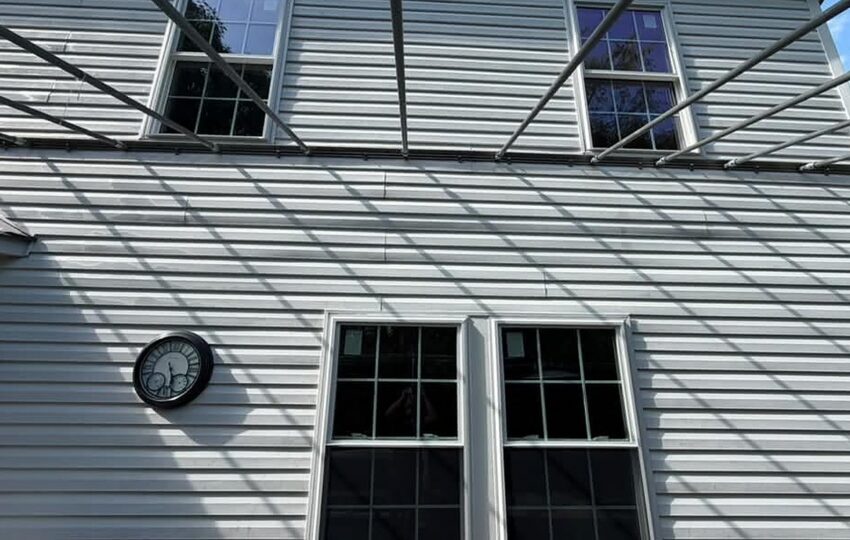 New Replacement Windows On Siding Pergola Shadows by JL Home Builders, Pittsburgh