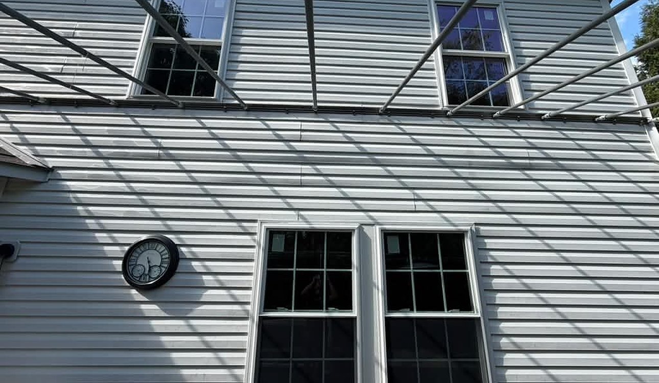 New Replacement Windows On Siding Pergola Shadows by JL Home Builders, Pittsburgh