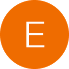Initial E for a customer review