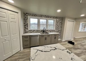 Whole home renovation with open kitchen by JL Home Builders, photo 8